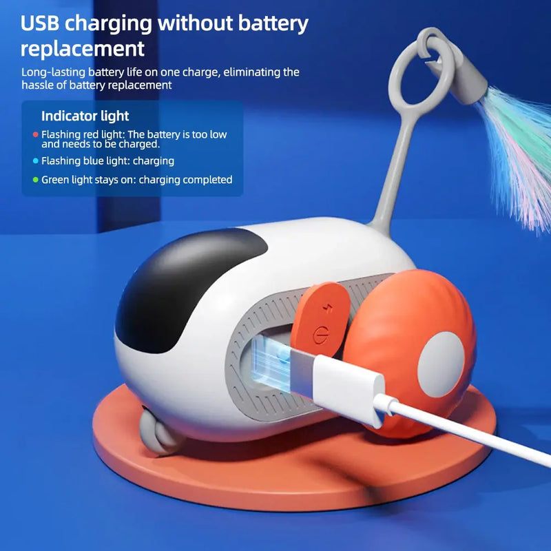 Smart Remote-Controlled Cat Toy